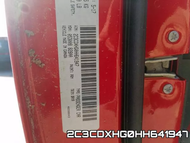 2C3CDXHG0HH641947 фото 2