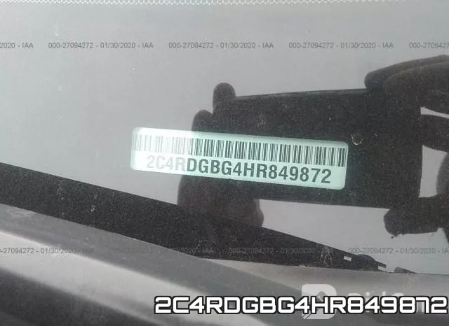 2C4RDGBG4HR849872 фото 10