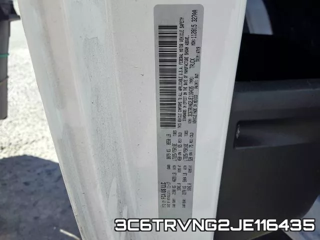 3C6TRVNG2JE116435 фото 2