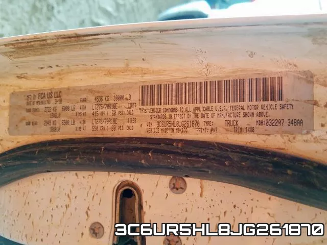 3C6UR5HL8JG261870 фото 2