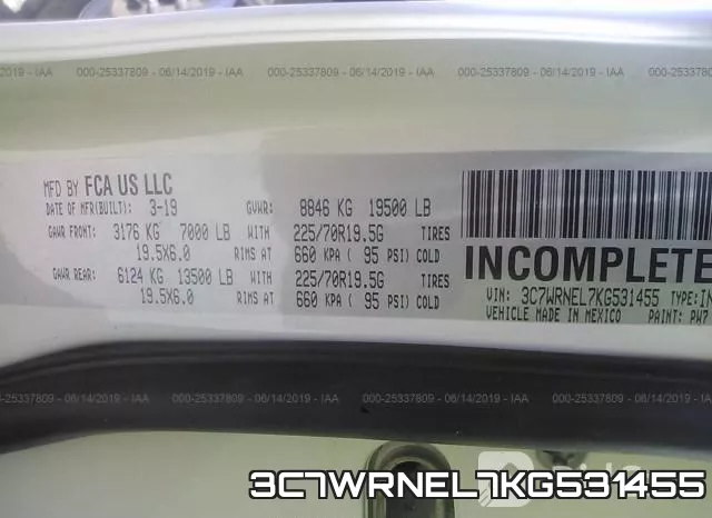 3C7WRNEL7KG531455 фото 10