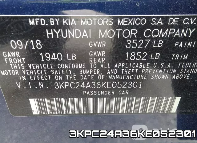 3KPC24A36KE052301 фото 10