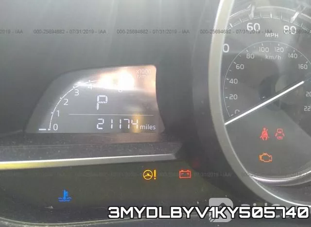 3MYDLBYV1KY505740 фото 8