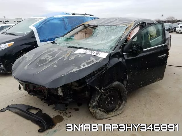 3N1AB7AP3HY346891 фото 3