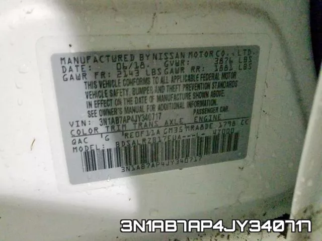 3N1AB7AP4JY340717 фото 2