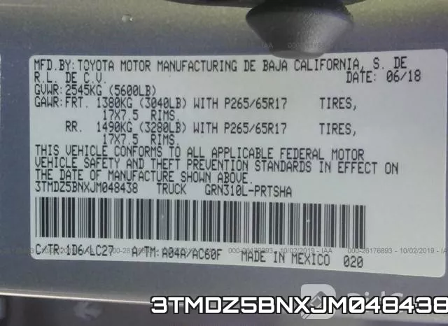 3TMDZ5BNXJM048438 фото 10