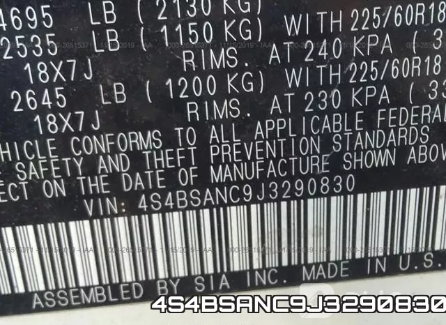 4S4BSANC9J3290830 фото 10