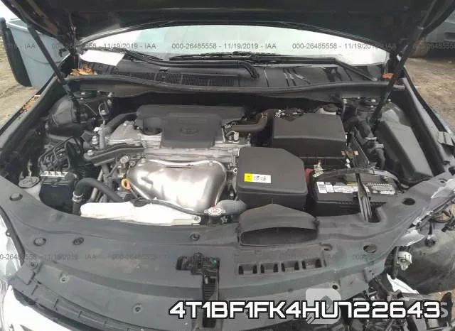 4T1BF1FK4HU722643 фото 2