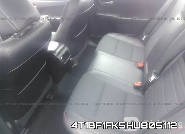 4T1BF1FK5HU805112 фото 9