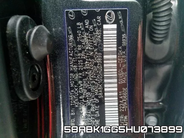 58ABK1GG5HU073899 фото 2