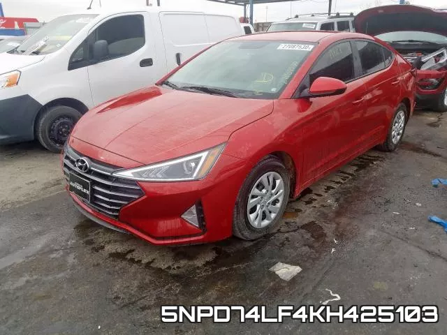 5NPD74LF4KH425103 фото 3