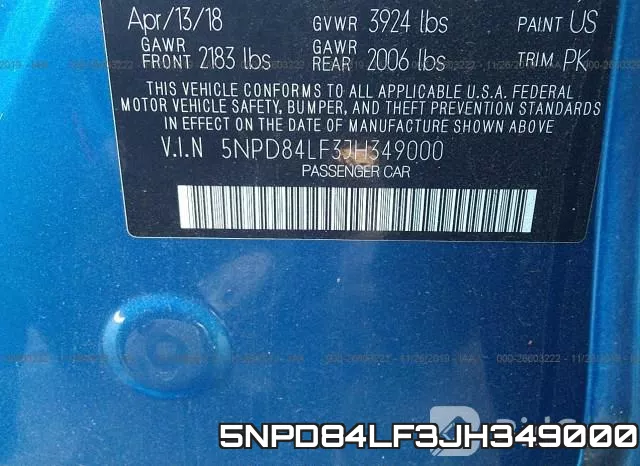 5NPD84LF3JH349000 фото 10
