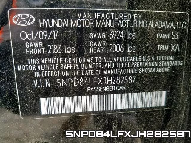 5NPD84LFXJH282587 фото 2