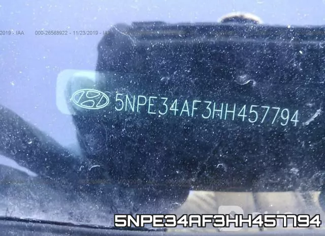 5NPE34AF3HH457794 фото 10