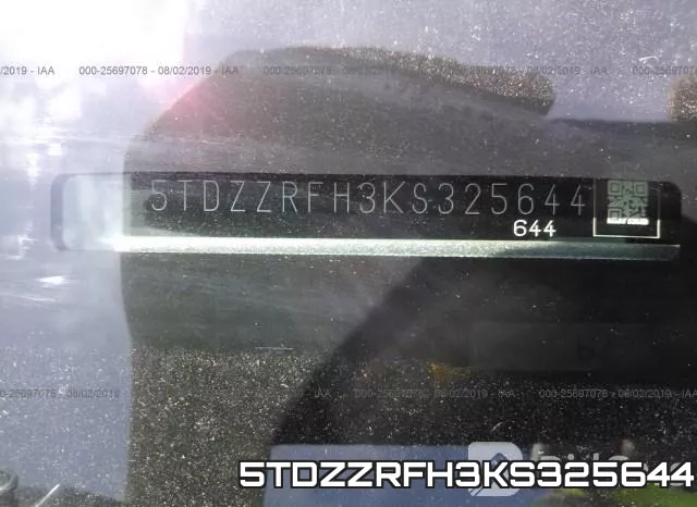 5TDZZRFH3KS325644 фото 9