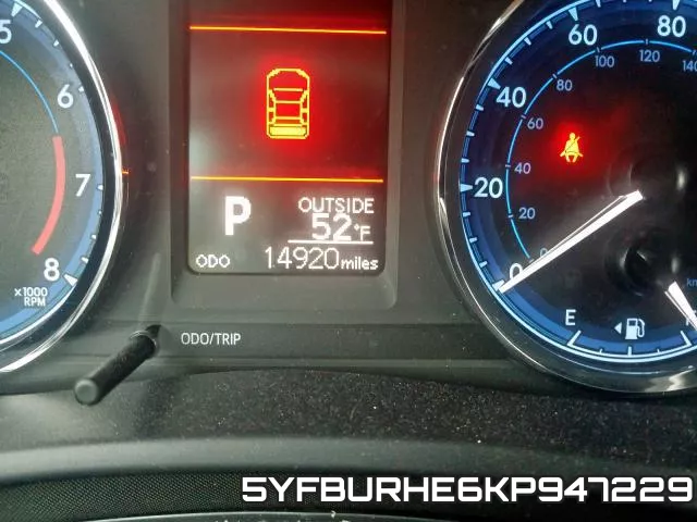 5YFBURHE6KP947229 фото 9