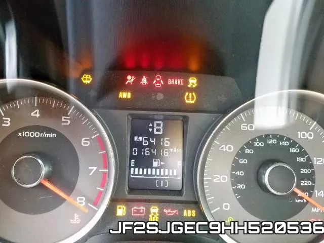 JF2SJGEC9HH520536 фото 9