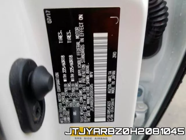 JTJYARBZ0H2081045 фото 2