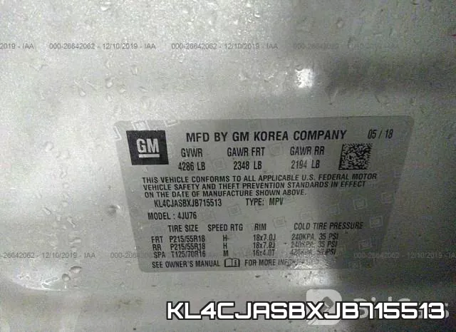 KL4CJASBXJB715513 фото 10