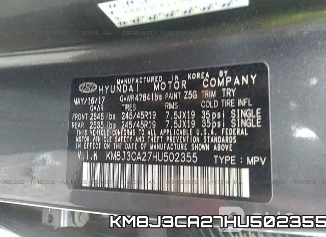 KM8J3CA27HU502355 фото 10