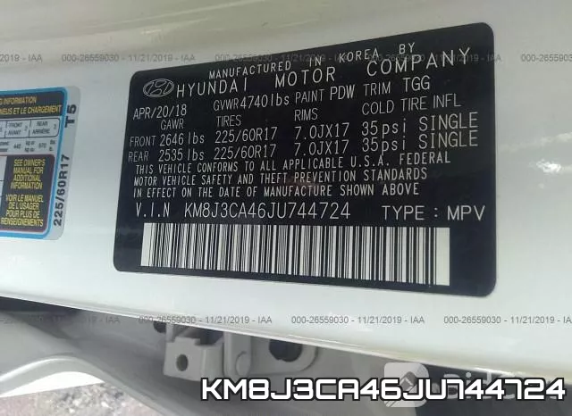 KM8J3CA46JU744724 фото 10