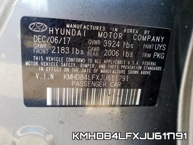 KMHD84LFXJU611791 фото 2
