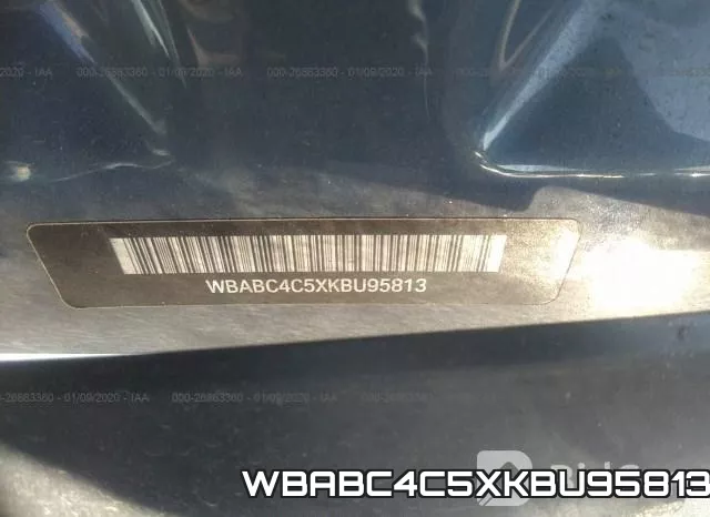 WBABC4C5XKBU95813 фото 10