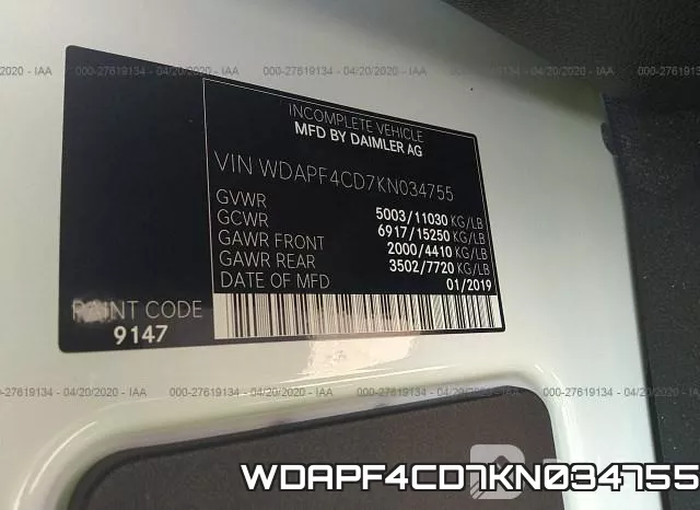 WDAPF4CD7KN034755 фото 10