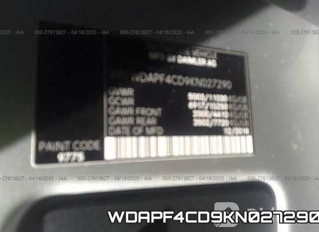 WDAPF4CD9KN027290 фото 10
