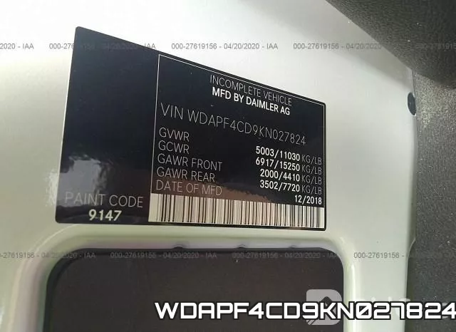 WDAPF4CD9KN027824 фото 10