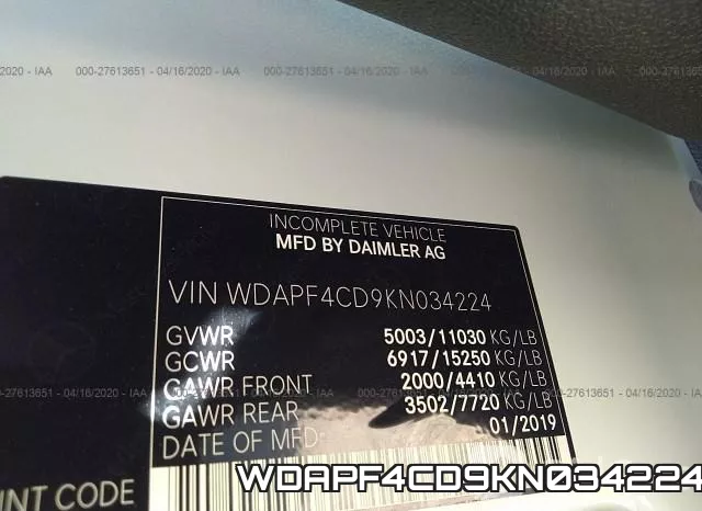 WDAPF4CD9KN034224 фото 10