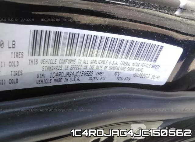 1C4RDJAG4JC150562 фото 10