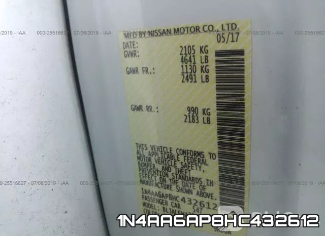 1N4AA6AP8HC432612 фото 10