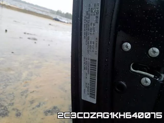 2C3CDZAG1KH640075 фото 2