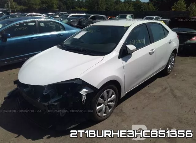 2T1BURHE3HC851356 фото 3