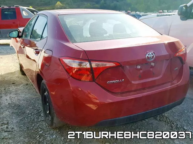 2T1BURHE8HC820037 фото 4