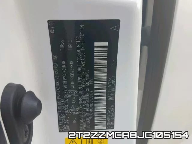2T2ZZMCA8JC105154 фото 2