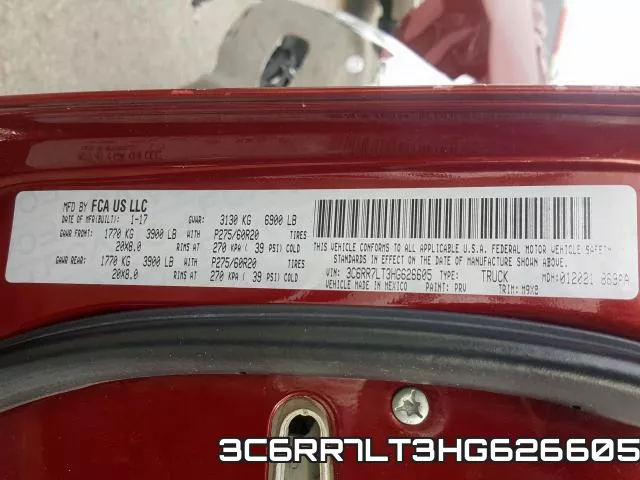 3C6RR7LT3HG626605 фото 2