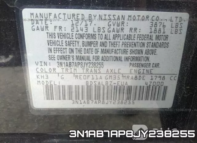 3N1AB7AP8JY238255 фото 10