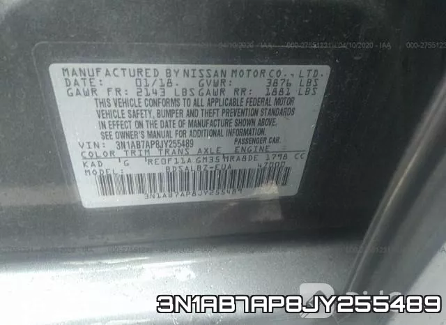 3N1AB7AP8JY255489 фото 10