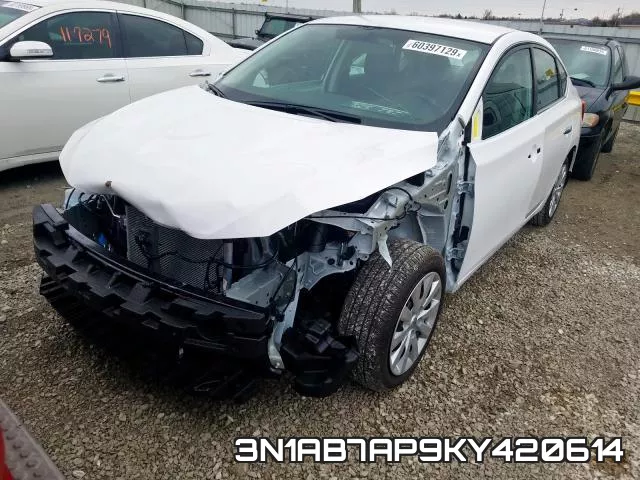 3N1AB7AP9KY420614 фото 3