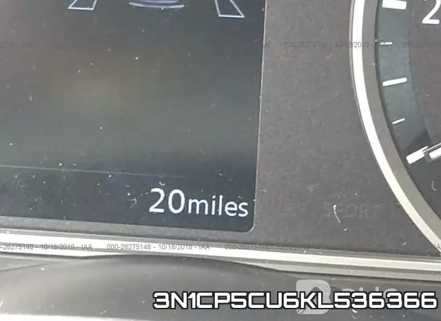 3N1CP5CU6KL536366 фото 8