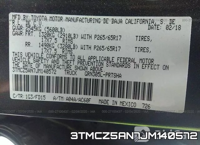 3TMCZ5AN7JM140572 фото 10