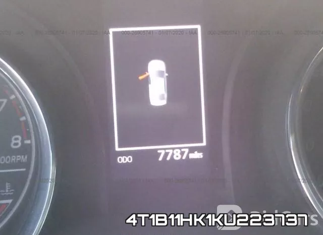 4T1B11HK1KU223737 фото 8