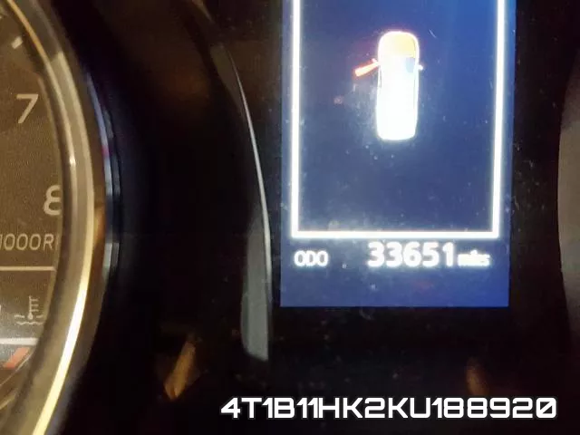 4T1B11HK2KU188920 фото 9