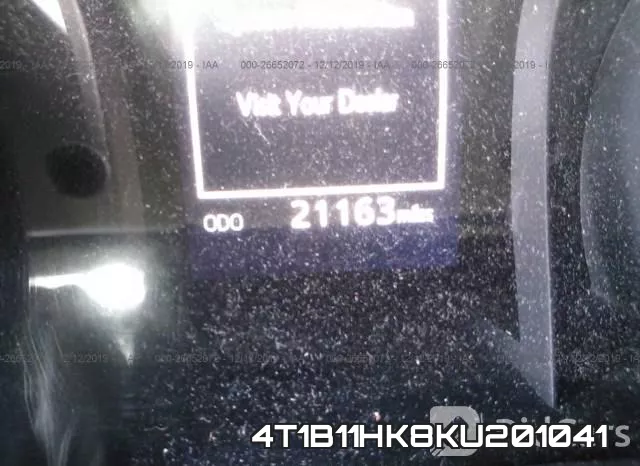 4T1B11HK8KU201041 фото 8