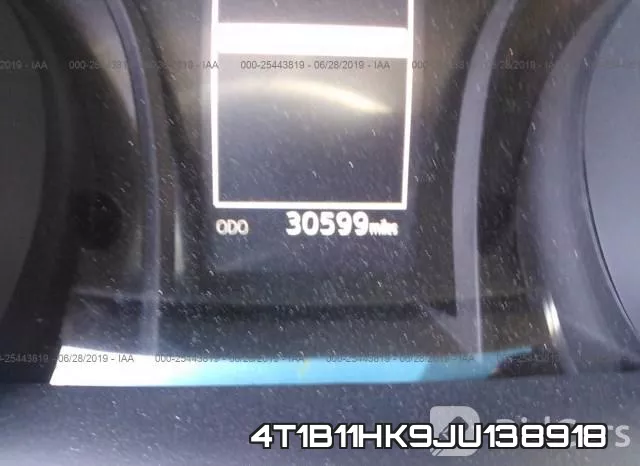 4T1B11HK9JU138918 фото 8