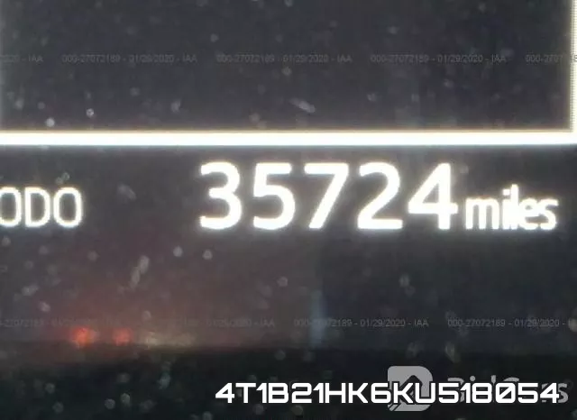 4T1B21HK6KU518054 фото 8