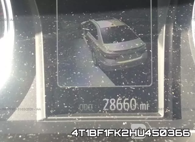 4T1BF1FK2HU450366 фото 8