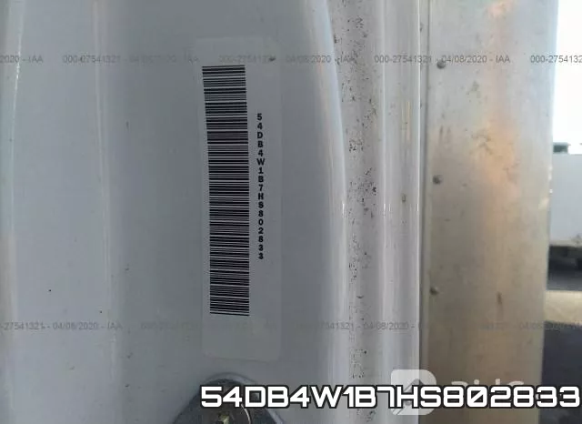 54DB4W1B7HS802833 фото 10